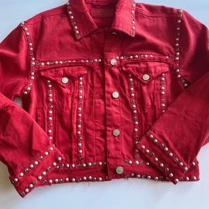 Never worn with tags women jacket.